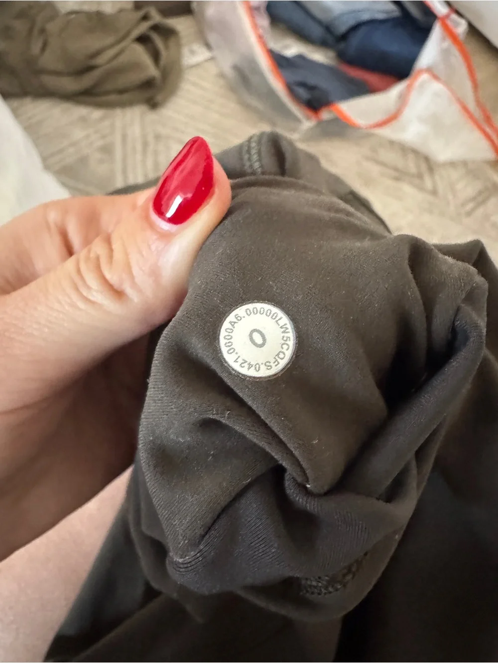 lululemon athletica Olive Green High-Rise Pocket Leggings